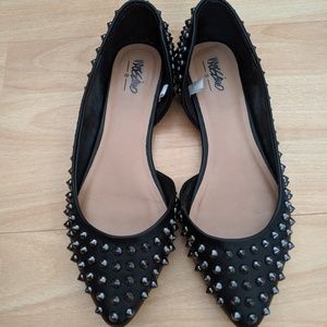 Spiked mossimo flats